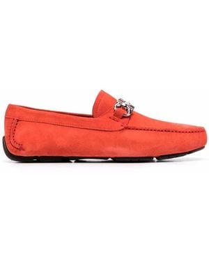 Ferragamo Parigi Eco Driver Shoes - Red