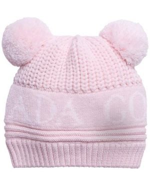 Canada Goose Baby Double Pom Beanie - Pink