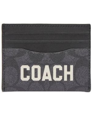 COACH Card Case - Black