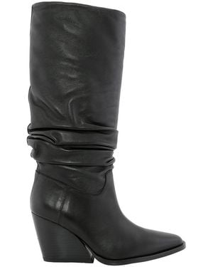 KENZO Billow Heel High-Top Boots, Brand Size 37 Us - Black