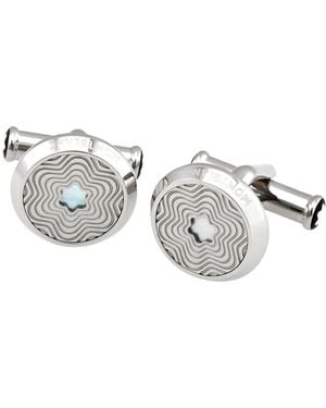 Montblanc Stainless Steel Cufflink - Metallic