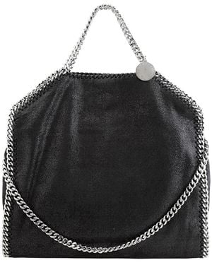 Stella McCartney Falabella Fold Over Ladies Tote - Black