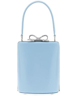 Self-Portrait Self-Portrait Leather Bag Handbag - Blue