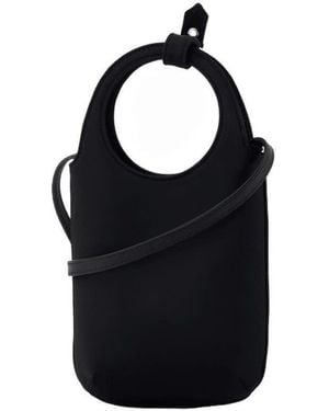 Courreges Top Handle Bag - Black