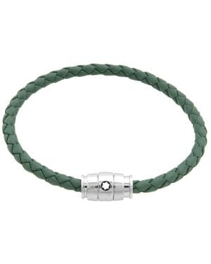 Montblanc Meisterstuck Steel 3 Rings Bracelet - Green
