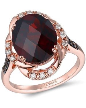 Le Vian Ladies Large Centre Semiprecious Cocktail Rings Set - Multicolour
