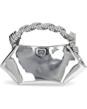 Ganni Bou Mini Mirror Bag - Metallic