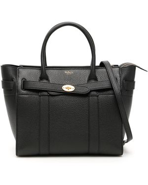 Mulberry Zipped Bayswater Small Bag - Black