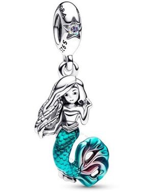 PANDORA Ladies Disney The Little Mermaid Ariel Dangle Charm - Blue