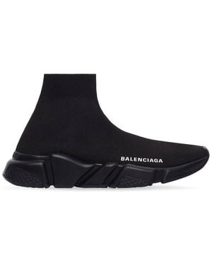 Balenciaga Speed Technical Recycled Knit Sneakers, Brand Size 39 Us - Blue