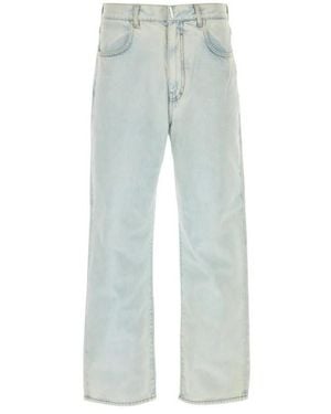 Givenchy Round Regular Fit 5 Pockets Denim_Pale - Blue
