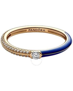 PANDORA Me Paved Dual Ring - Blue