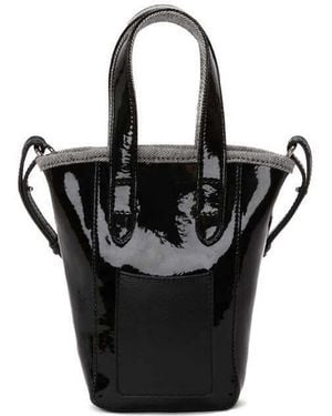 JW Anderson Belt Anchor Logo Mini Tote Bag Shoulder - Black