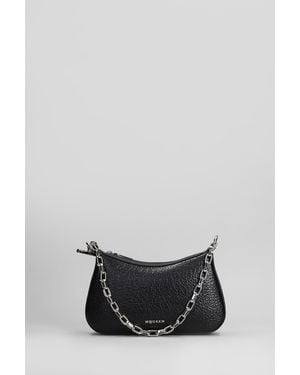 McQueen Cross-Bar Clutch Bag - Gray