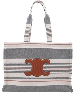 Celine Large Cabas Thais - Grey