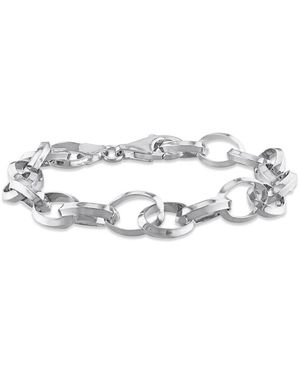 Amour Rolo Chain Bracelet - Metallic