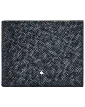 Montblanc Sartorial 6Cc Leather Wallet - Grey