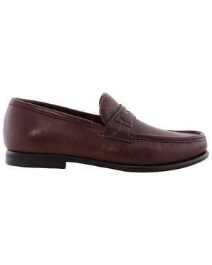 Ferragamo Connor Medium Loafers - Brown