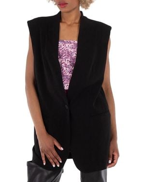 Isabel Marant Ladies Emara Jersey Suit Vest, Brand Size 36 (Us Size 2) - Black