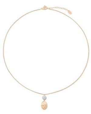 Marco Bicego Siviglia Collection 18K And Diamond Pendant Cb1690 B Yw Q6 - Metallic