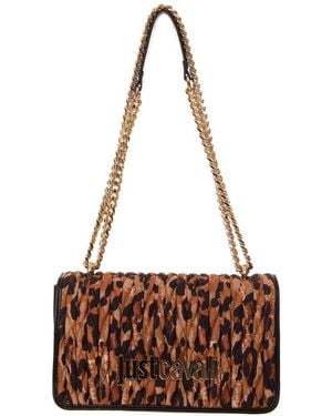 Just Cavalli Shoulder Bag - Brown