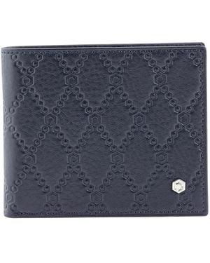 Picasso and Co Leather Wallet - Blue