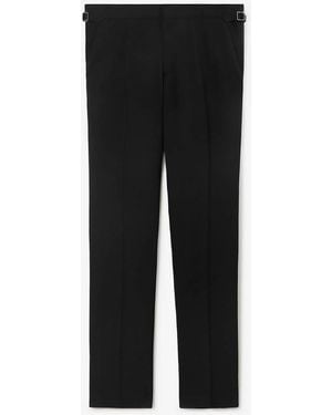 Burberry Wool Tailored Pants, Brand Size 52 (Waist - Black