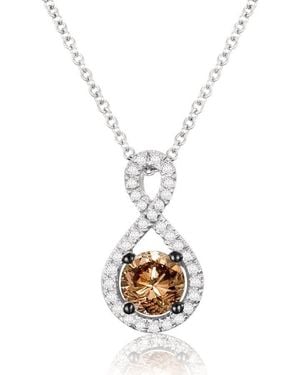 Le Vian Ladies Chocolate Solitaire Necklaces Set - Metallic