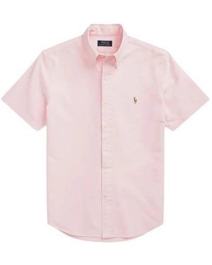 Polo Ralph Lauren Custom Fit Oxford Shirt - Pink