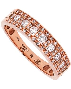 Damiani Belle Epoque 18K Rose Diamond Ring, Brand Size 16 - Multicolour