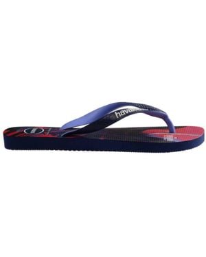 Havaianas Marvel Top Flip Flops, Brand Size 43/44 Us - Blue