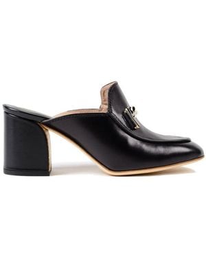 Tod's Tod's 80Mm Leather Mules - Black