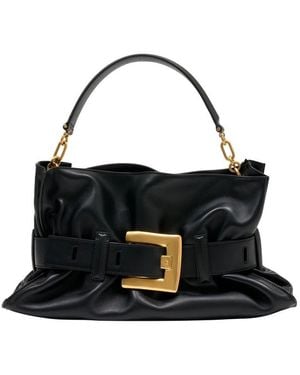 Balmain Anthem Shoulder Bag - Black