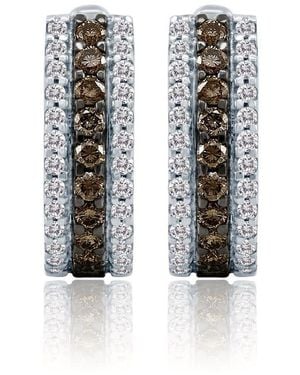 Le Vian Ladies Huggies Earrings Set - Black