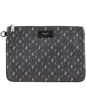 Jimmy Choo Derek-N Pouch - Grey