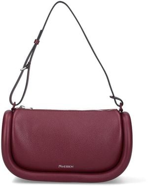 JW Anderson Burgundy The Bumper 15 Shoulder Bag - Purple