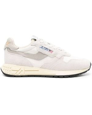 Autry Reelwind Low-Top Trainers, Brand Size 42 Us - White