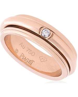 Piaget Possession Rose .04 Ct Diamond Ring - Natural