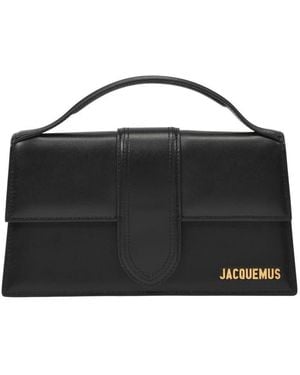 Jacquemus Le Grand Bambino Leather Shoulder Bag - Black