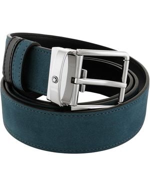 Montblanc Everyday 35 Mm Reversible Belt - Black