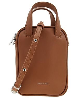 Matt & Nat Pecan Arbor Leap Vegan Crossbody Bag - Brown