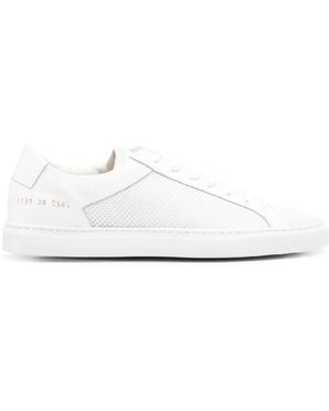 Common Projects Retro Mesh Leather Trainers - White