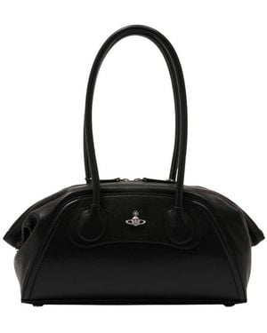 Vivienne Westwood Shirley Shoulder Bag - Black