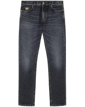 Versace Regular-Fit Denim Jeans, Waist - Blue