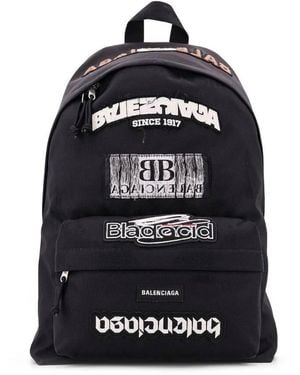 Balenciaga Explorer Backpack - Black