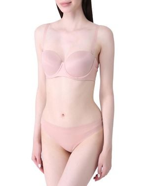 Wolford Ladies Slinky Cotton Contour String Panty - Pink
