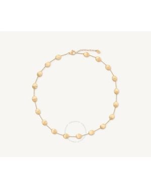 Marco Bicego Siviglia 18K Large Bean Adjustable Necklace - Metallic