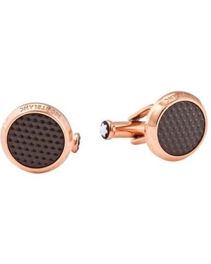 Montblanc Meisterstuck Round Cufflinks - Brown