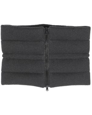 Brunello Cucinelli Dark Wool Scarf, Brand (Us - Black