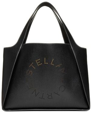 Stella McCartney Logo Tote Bag - Black